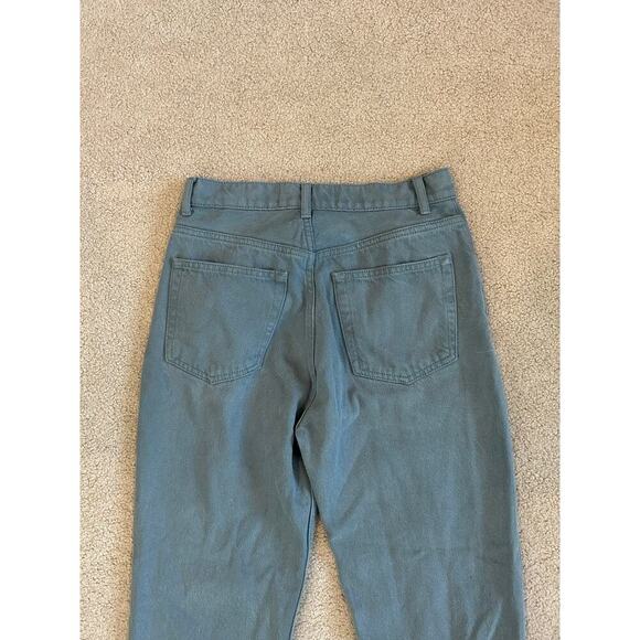 Reformation Cynthia Jeans in Proto Light Blue Denim High Waist Casual Size 27 - Picture 5 of 7
